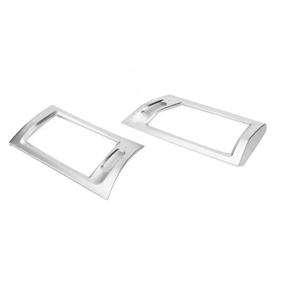 2 шт хромированный левый руль для кондиционера крышка выхода подходит X3 F25 2011 2017