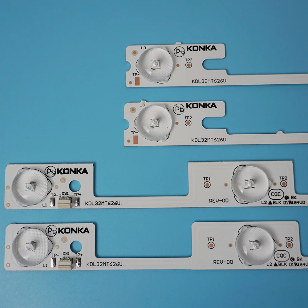 4 100 шт. оригинальная Светодиодная лента для Konka KDL32MT626U 35019055 35019056 светильник 32