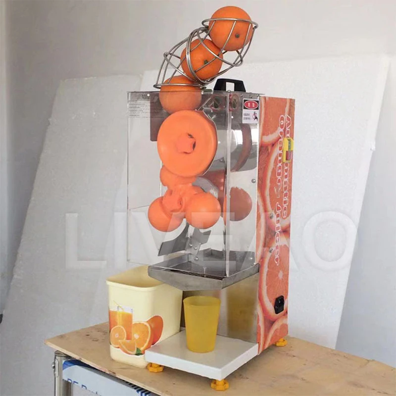 Коммерческая автоматическая соковыжималка для фруктов профессиональная