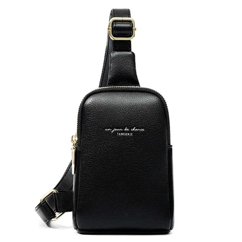 

Summer Women's Chest Pack Bag Hip Hop Banana Belt Bag Mini High Quality Crossbody Bags Female PU Leather Waist Bags Purse Pocket