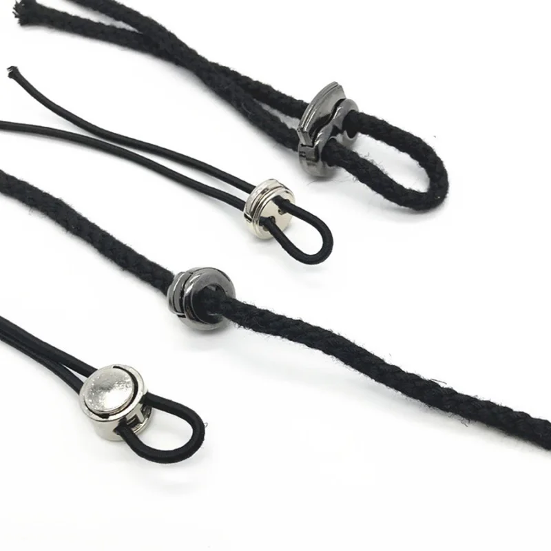 10 шт. металлическая пружинная переключатель стопорный шнур черный золотой