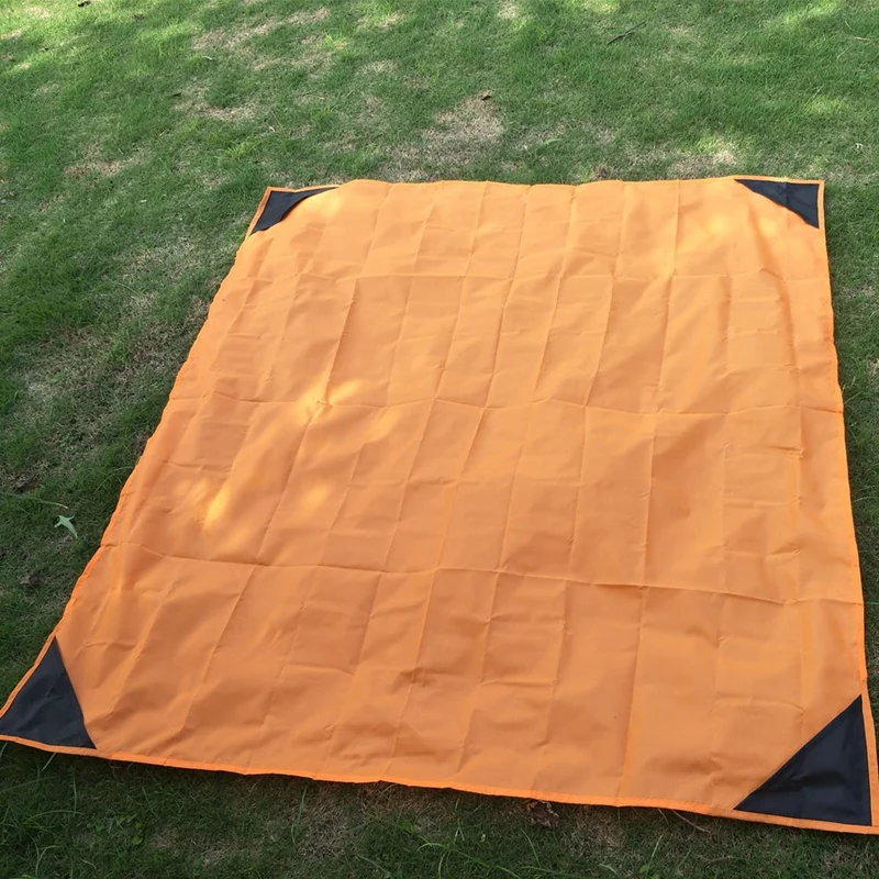 

Outdoor Travel Camping Folding Picnic Portable Pocket Mat Portable Pocket Waterproof Beach Mat with Storage Bag