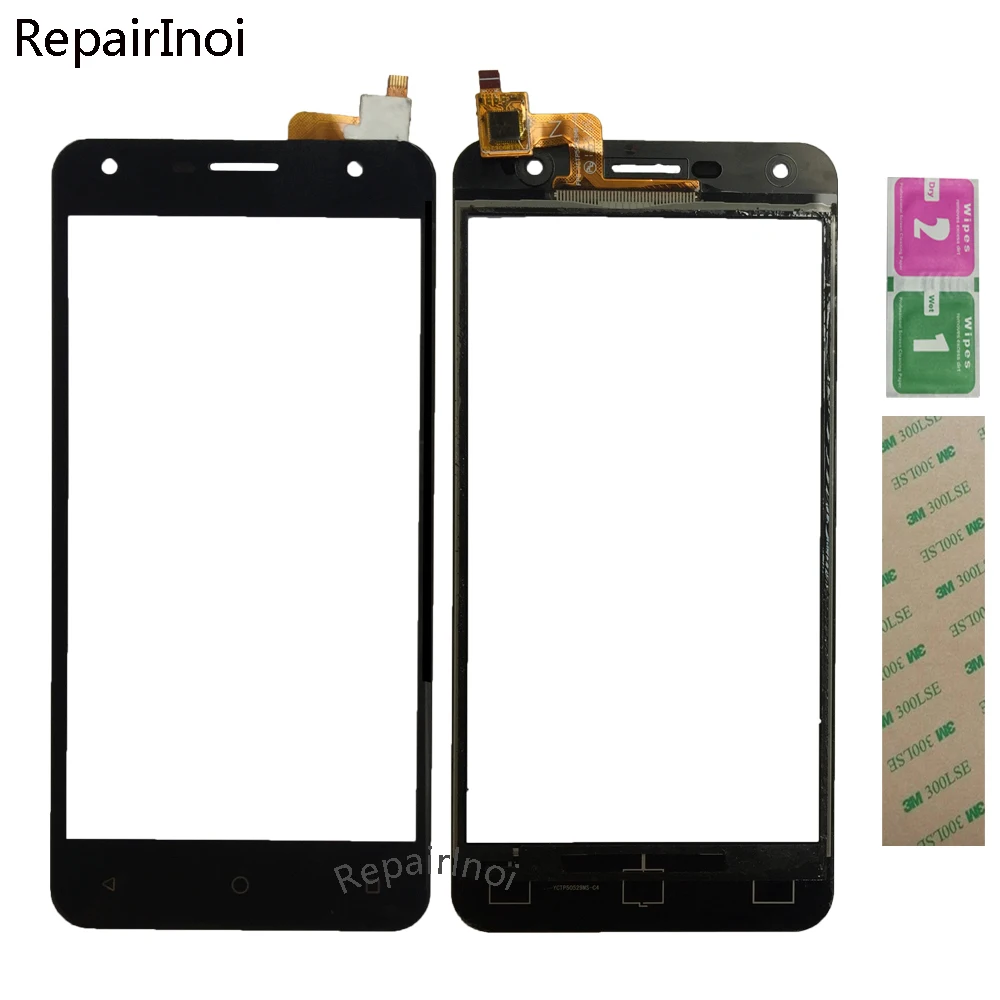 

10pcs Touch Screen For Dexp Ixion ES850 Touch Screen Digitizer Panel Front Glass Lens Sensor Mobile 3M Glue