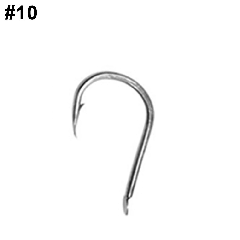 

100 Pcs High Carbon Steel Fishhooks Carp Fishing Bait Sharp Hook Tackle Tool