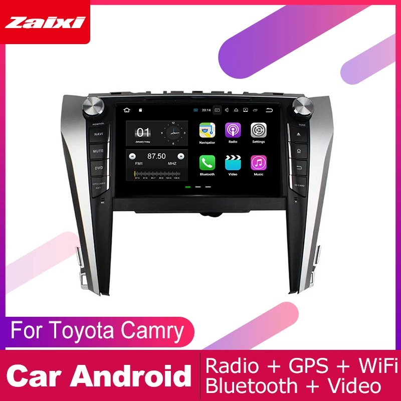Автомагнитола для Toyota Camry Aurion 2011 ~ 2017 мультимедийный DVD-плеер система GPS-навигации