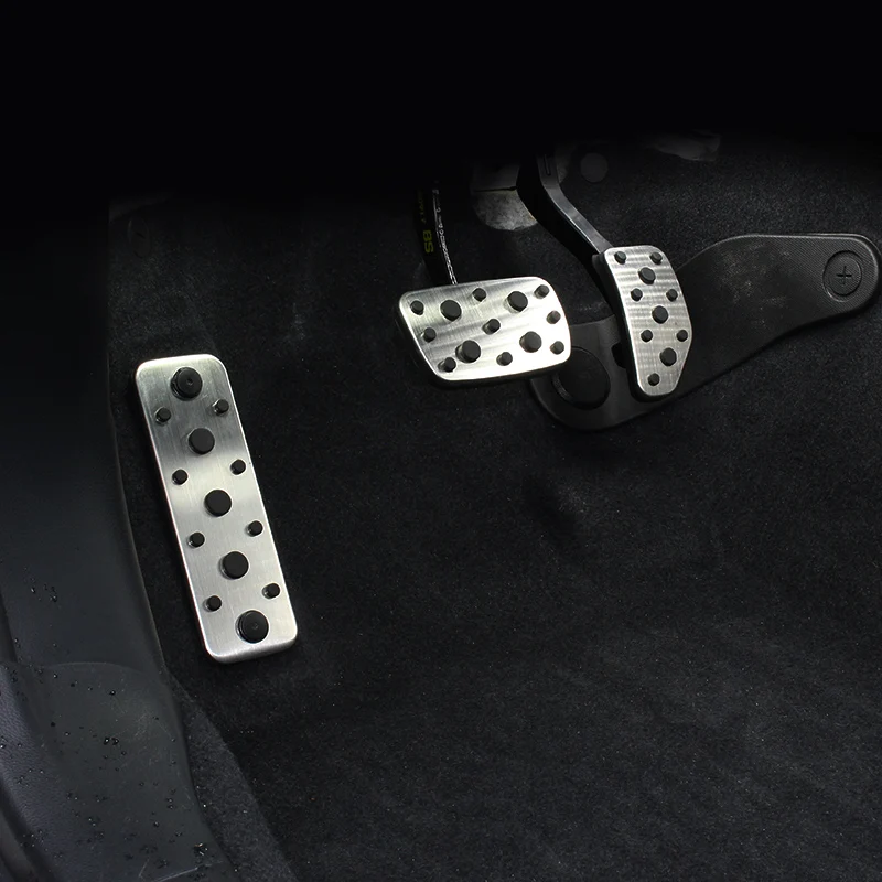 FOR Subaru XV 2018 2019 2020 Fuel Brake Foot Rest pedals Plate Non slip Accelerator brake pedal Pads cover | Автомобили и