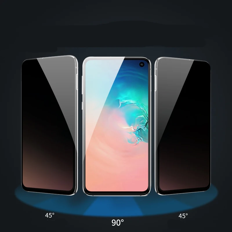 MicroData 9H для Samsung Galaxy S10e S10 Lite переднее антишпионское закаленное стекло