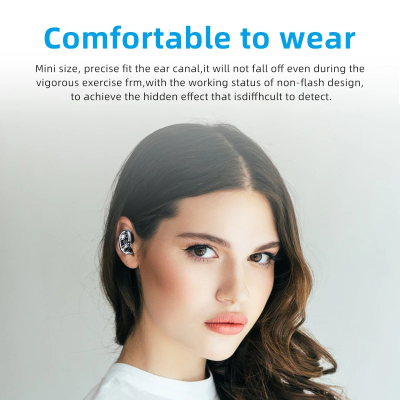 AKEY TWS Bluetooth беспроводные наушники стерео спортивные водонепроницаемые с