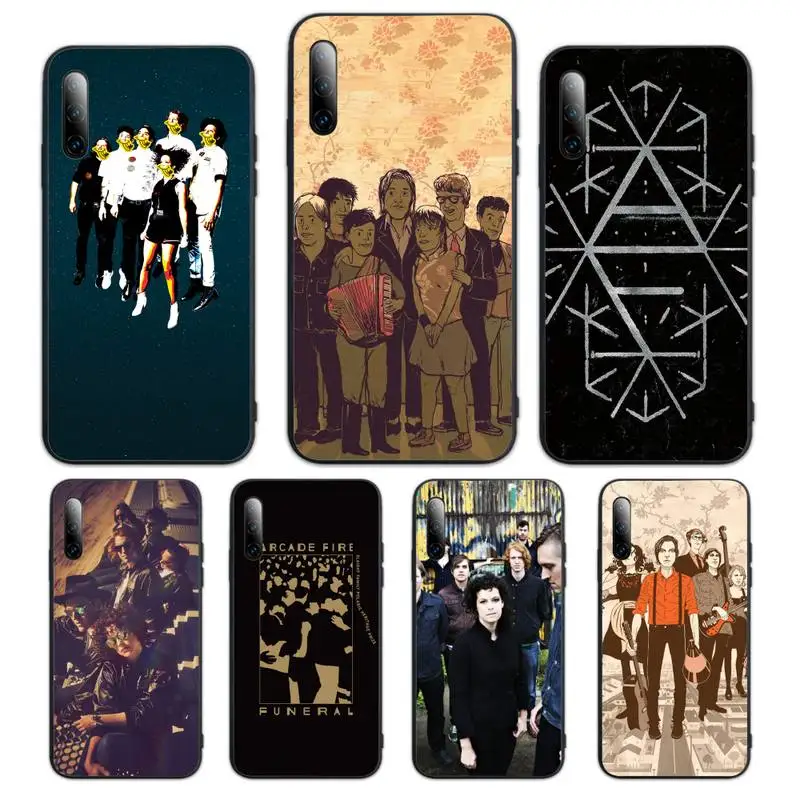 

Arcade Fire Indie Canada rock Band Phone Case Phone Case For Samsung S7 S8 S9 S10 S20 S21 S30 Plus Ultra TPU Cover
