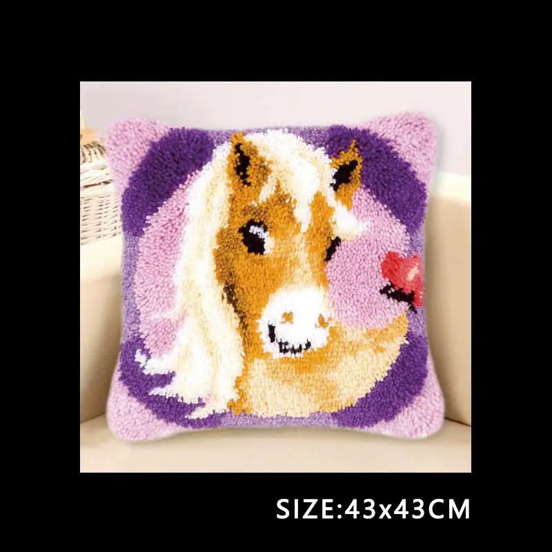 Набор подушек Nicediy ручной работы с защелкой и крючком коврик сделай сам для