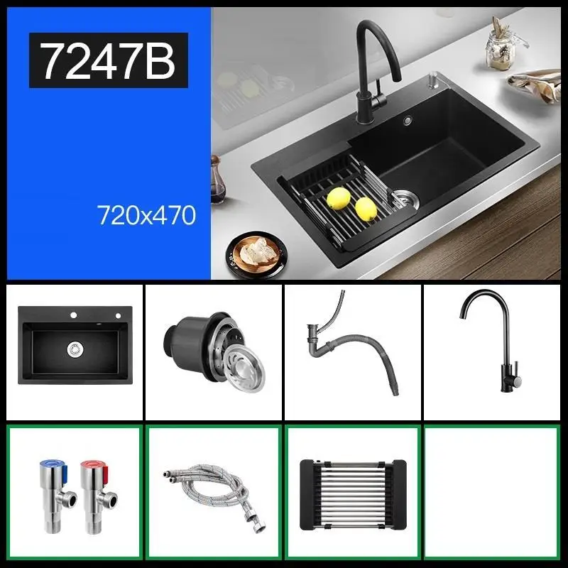 Гранит Torneira Gourmet Integral Para Lavandino Cucina кухня Fregadero De Cocina Cuba Pia Cozinha Lavabo мойка для овощей