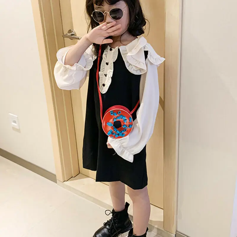 Сумка-мессенджер из искусственной кожи для девочек сумка-мессенджер с рисунком