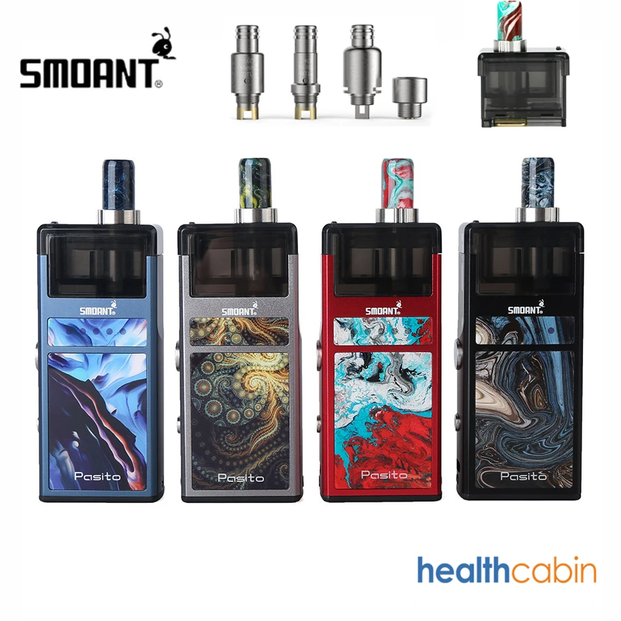 Smoant Pasito Starter Pod Kit 1100 мАч 3 мл оригинальный набор электронных сигарет поддержка RBA