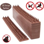 Лидер продаж, пластиковая птица 10 м, искусственная птица, против голубей, шип для избавления от голубей и пугающих птиц, для борьбы с вредителями