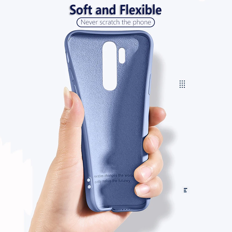 Для Xiaomi Redmi Note 8 Pro Чехол-бампер противоударный ТПУ жидкий силиконовый чехол для Redmi Note 8 Coque Note8T 8T Redmi 8 8A чехол