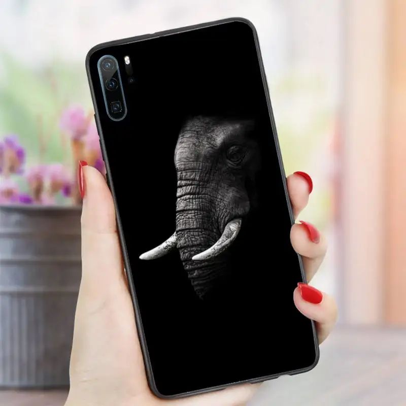 

Tiger lion animal Elephant giraffe Phone Case For Huawei honor Mate P 10 20 30 40 i 9 8 pro x Lite smart 2019 nova 5t