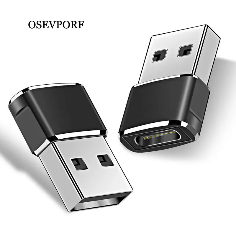 

USB Type-C Male to USB Female Micro OTG Data Convwertor Type C OTG Connector for Samsung S20 10 for MacBook Series Oneplus 7 7T