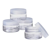50pcs clear column plastic beads storage box containers for diy jewelry findings packaging 4 2x6 7cm capacity 80ml2 7 fl oz
