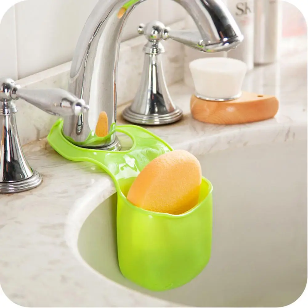 Кран дренажная стойка SinkKitchen держатель губок на раковине Ванная комната висит