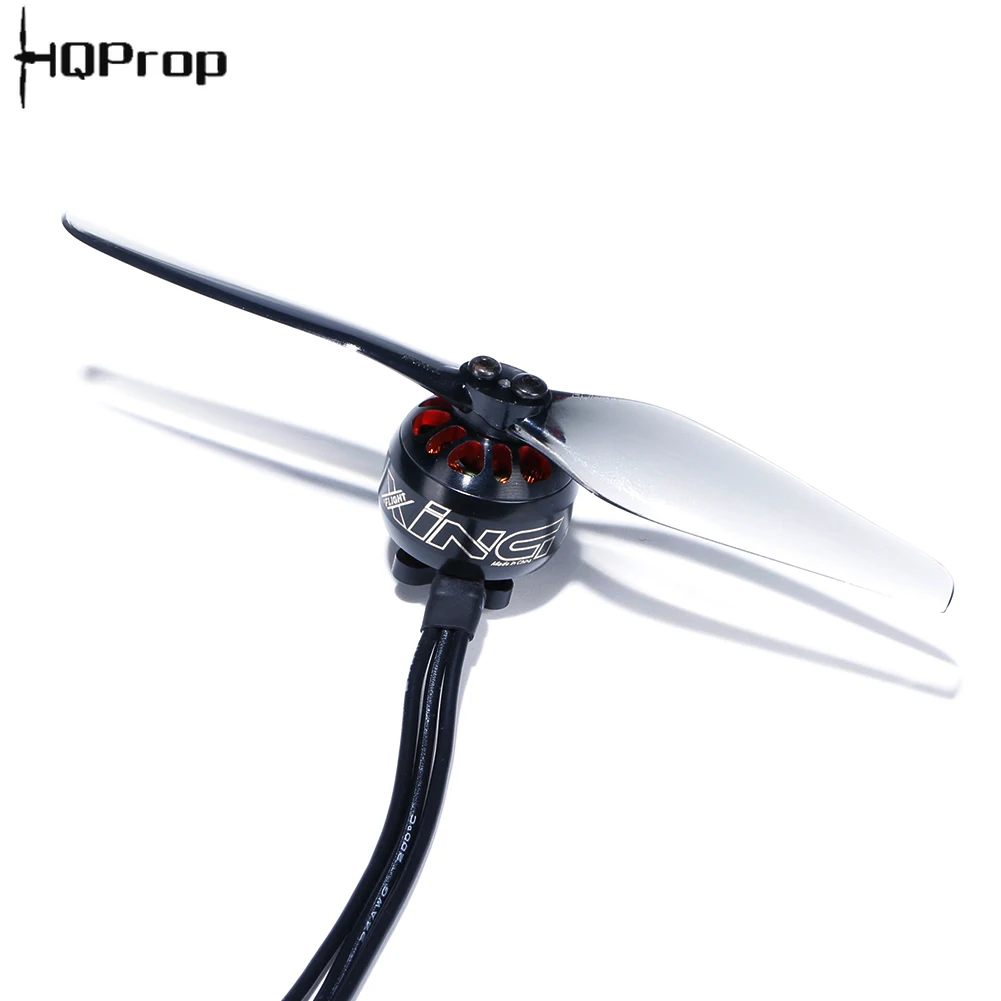 2 пары HQPROP T4X2.5 4025 с лезвиями PC Пропеллер для FPV Racing Фристайл 4 дюйма зубочистка