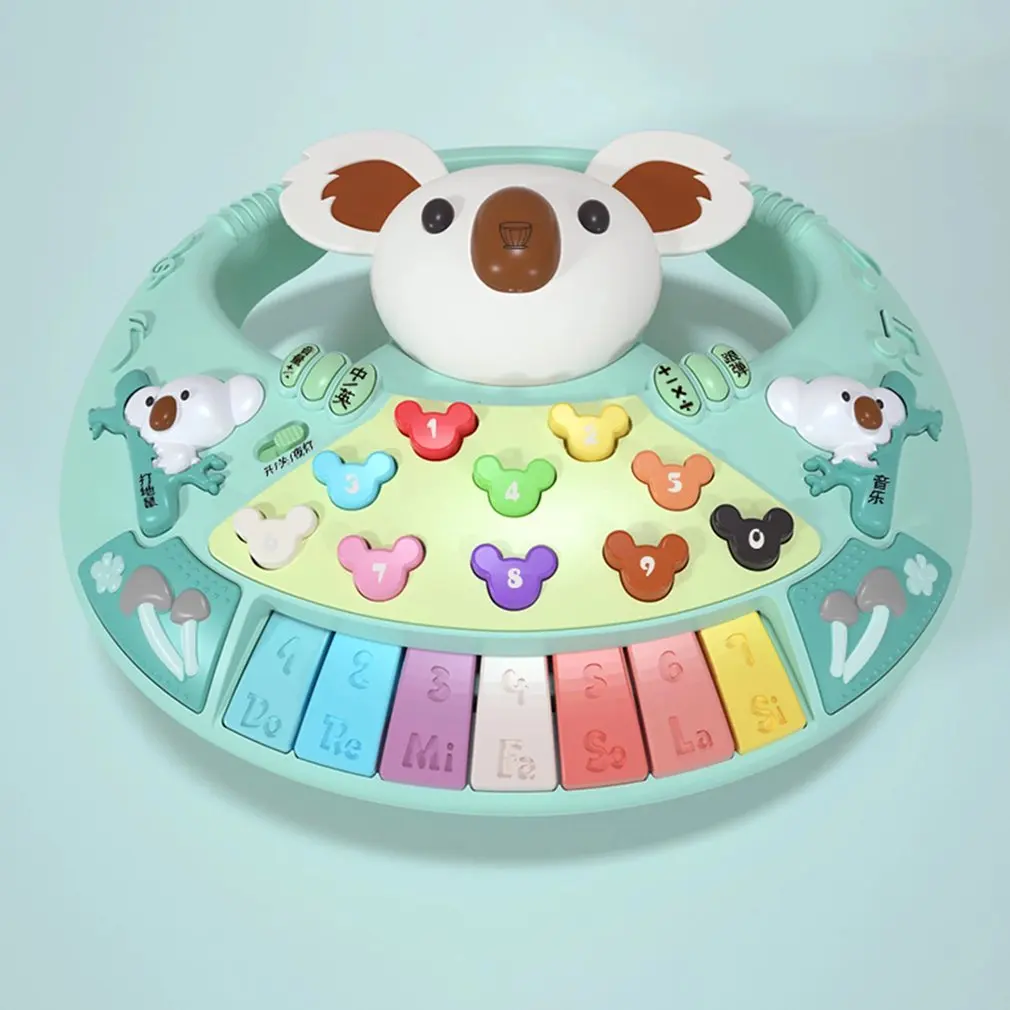 

Musical Koala Piano With Colorful Night Light Children's Educational Toy Improve Hand Eye Coordination Of Children