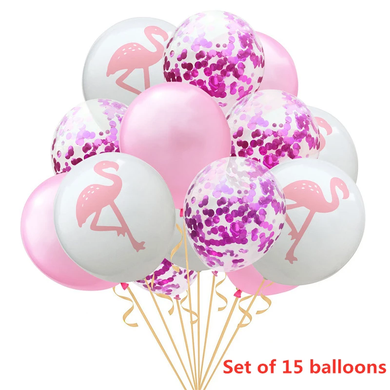 Свадебное украшение 1 комплект Розовый фламинго ананас конфетти Команда Невесты