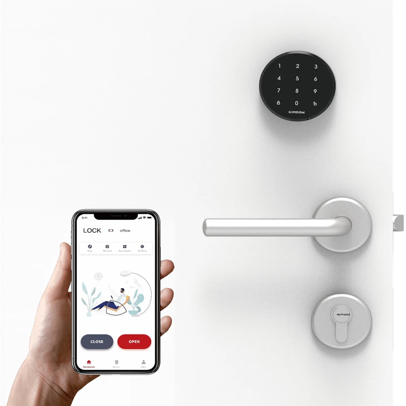 Цифровой Сейф GIMDOW Smart Door с паролем для отеля и квартиры Bluetooth | Безопасность защита