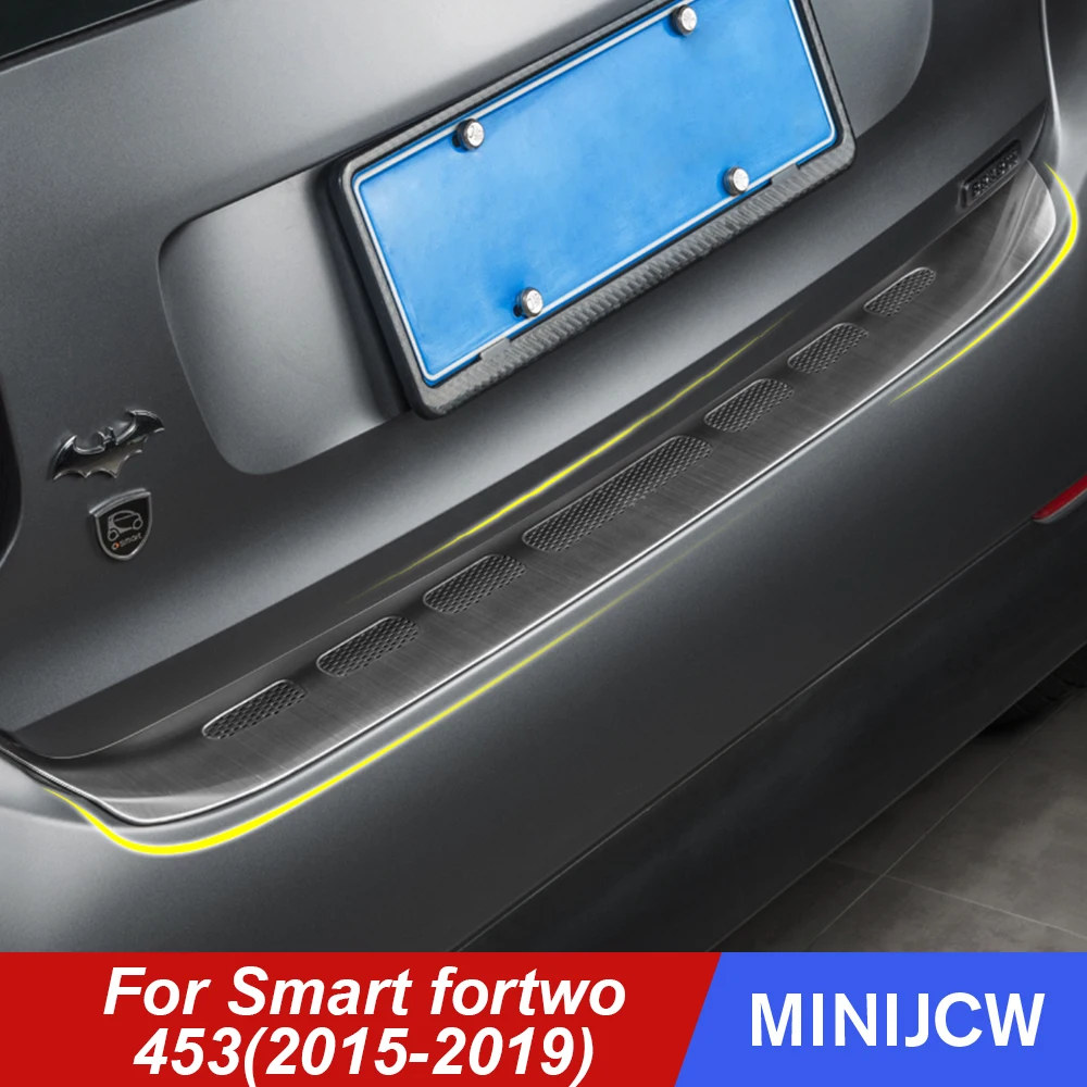 Автомобильный задний для багажника бампера накладка Нержавеющая сталь Rearguard