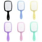 Парикмахерская расческа для спутывания влажных и сухих волос, массажная пластина для кожи головы, расческа, женские прямые массажные щетки для кожи головы, Парикмахерская