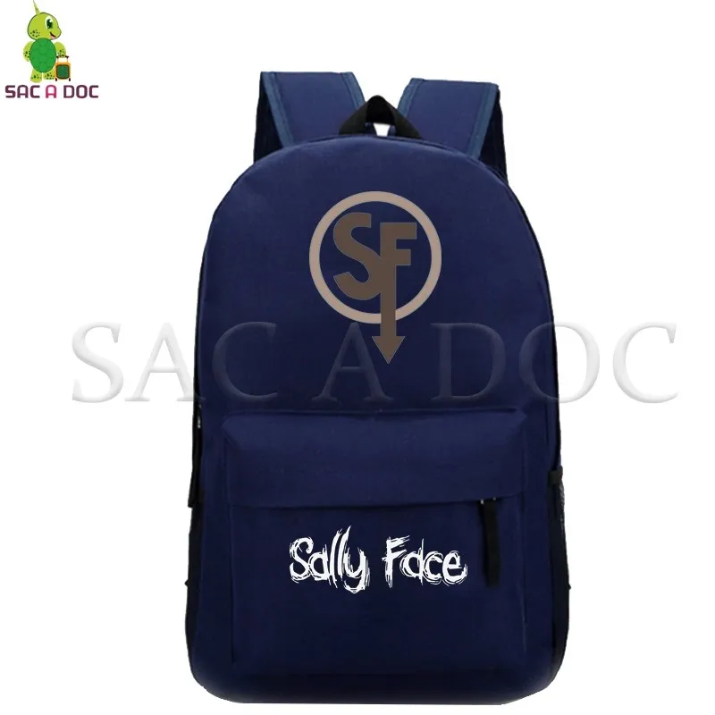 7 Повседневный Рюкзак Sally Face, рюкзак для ноутбука, школьные сумки для подростков мальчиков и девочек, повседневные Рюкзаки, рюкзак для путешествий - Цвет: 7