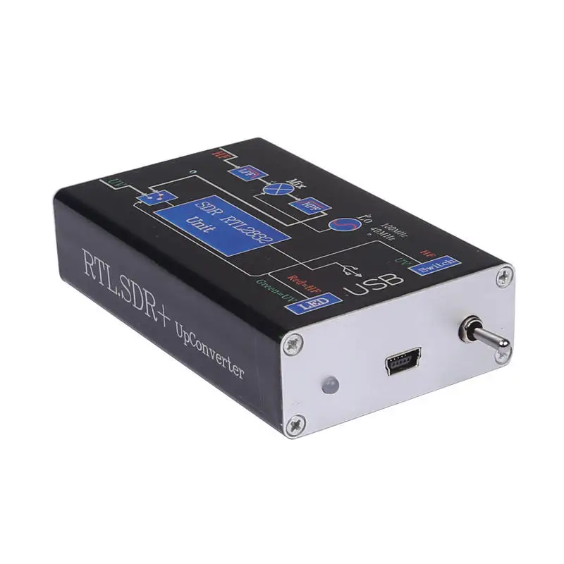 100KHz 1 7 GHz VHF UHF Полный диапазон RTL.SDR + UpConverter SDR USB тюнер приемник NFM FM DSB LSB
