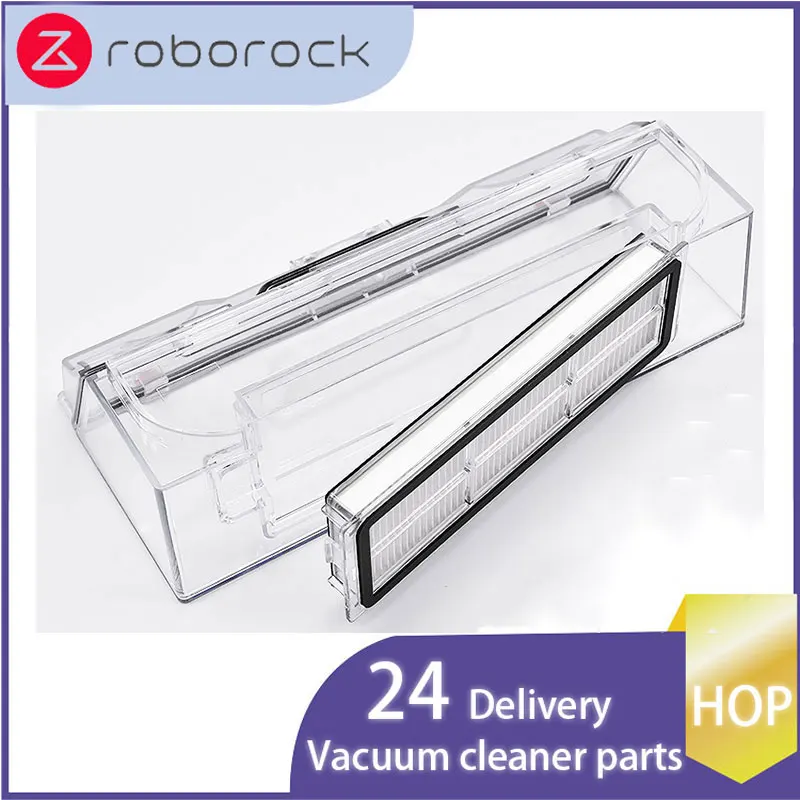 

for Xiaomi Mijia 1C STYTJ01ZHM Dust Box Accessories Vacuum Cleaner Robotic Roborock Dust Bin Parts with hepa filter