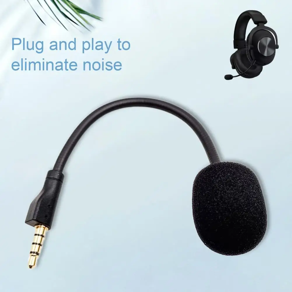 Micrófono de auriculares Plug & Play Flexible reemplazable, 3,5mm, omnidireccional, para juegos, Logitech-G Pro X