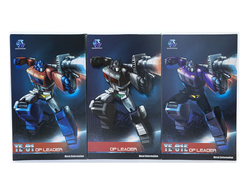 New Transformation Toys Transform Element TE-01 OP Red Black TE-01B Purple TE-01E Action Figure toy in stock |