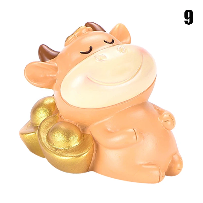 2021 год Китайский Зодиак ОКСа полимерные изделия домашние украшения с Новым годом