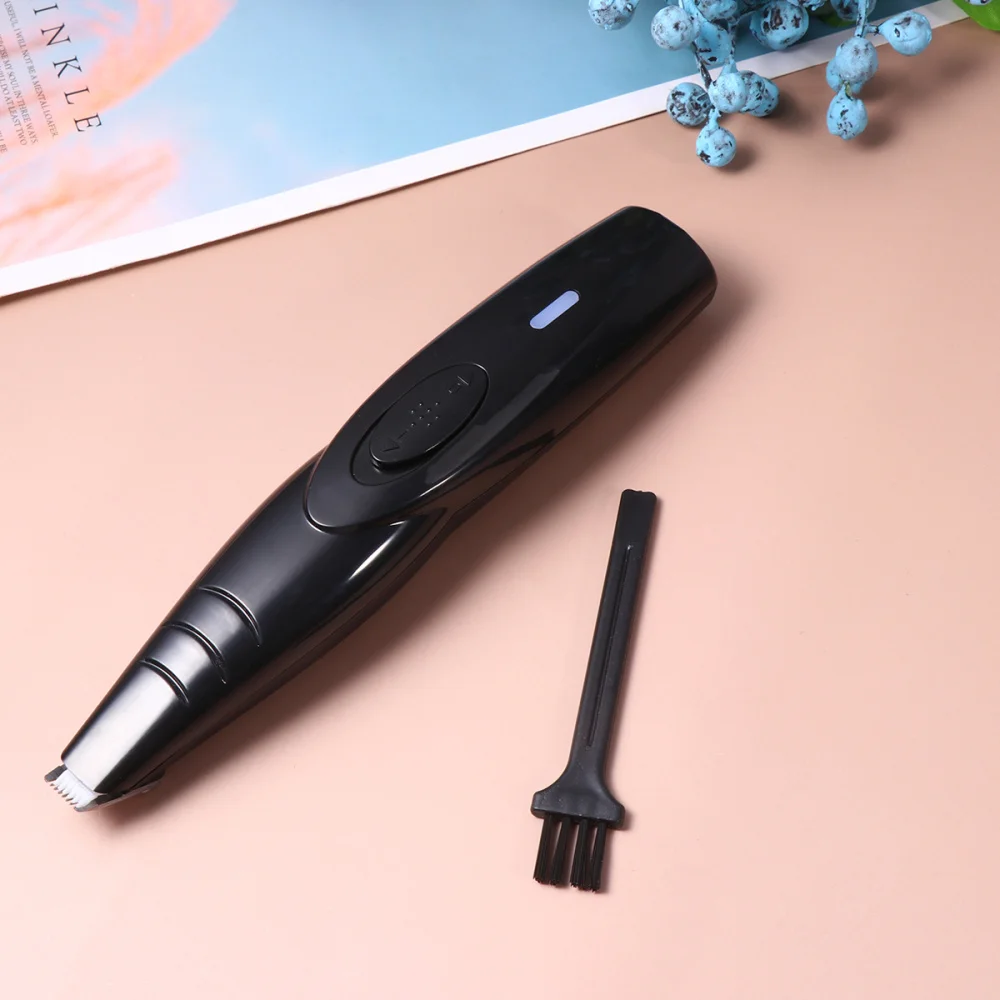 

Pet Feet Hair Clipper Creative Dog Hair Grooming Tool Electrical Foot Hair Cutting Tool Pet Hair Trimmer (Black, Without Lubrica