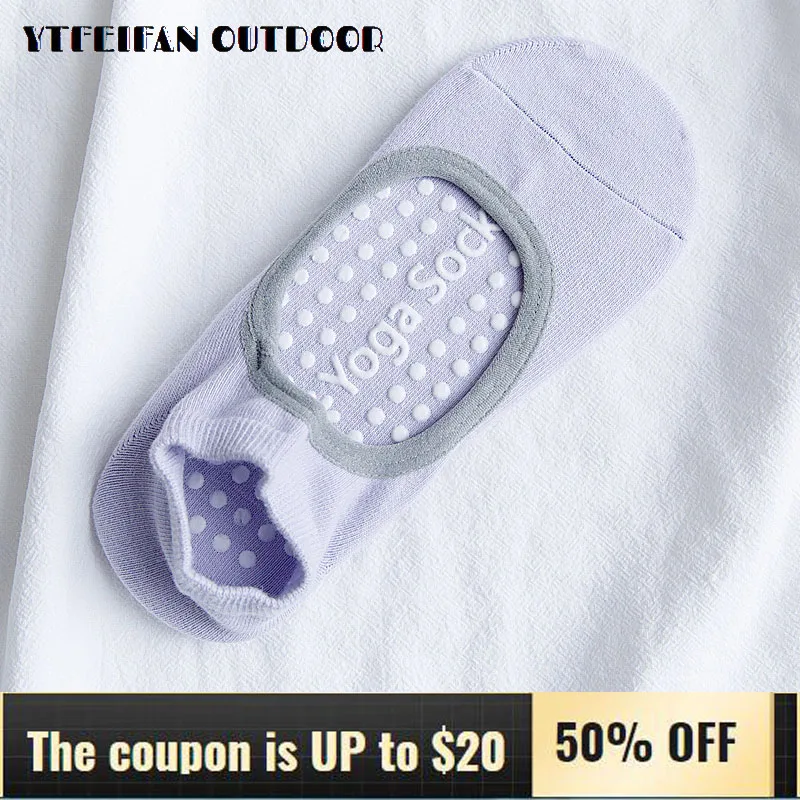 

Yoga Socks for Women Fitness Pilates Backless Professional Non-slip Gym Indoor Floor Socks Dance Sock Cotton Breathable Solid