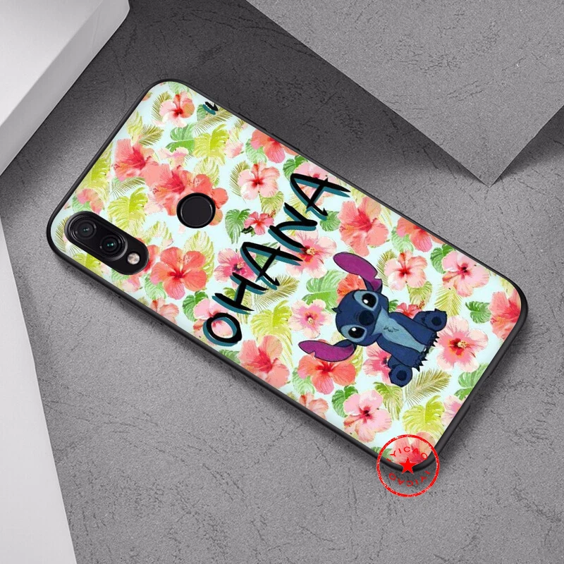 IYICAO Lilo Stitch Anime Soft Case for Xiaomi Redmi Note 8 7 6 5 Pro 5A 4X Silicone TPU |