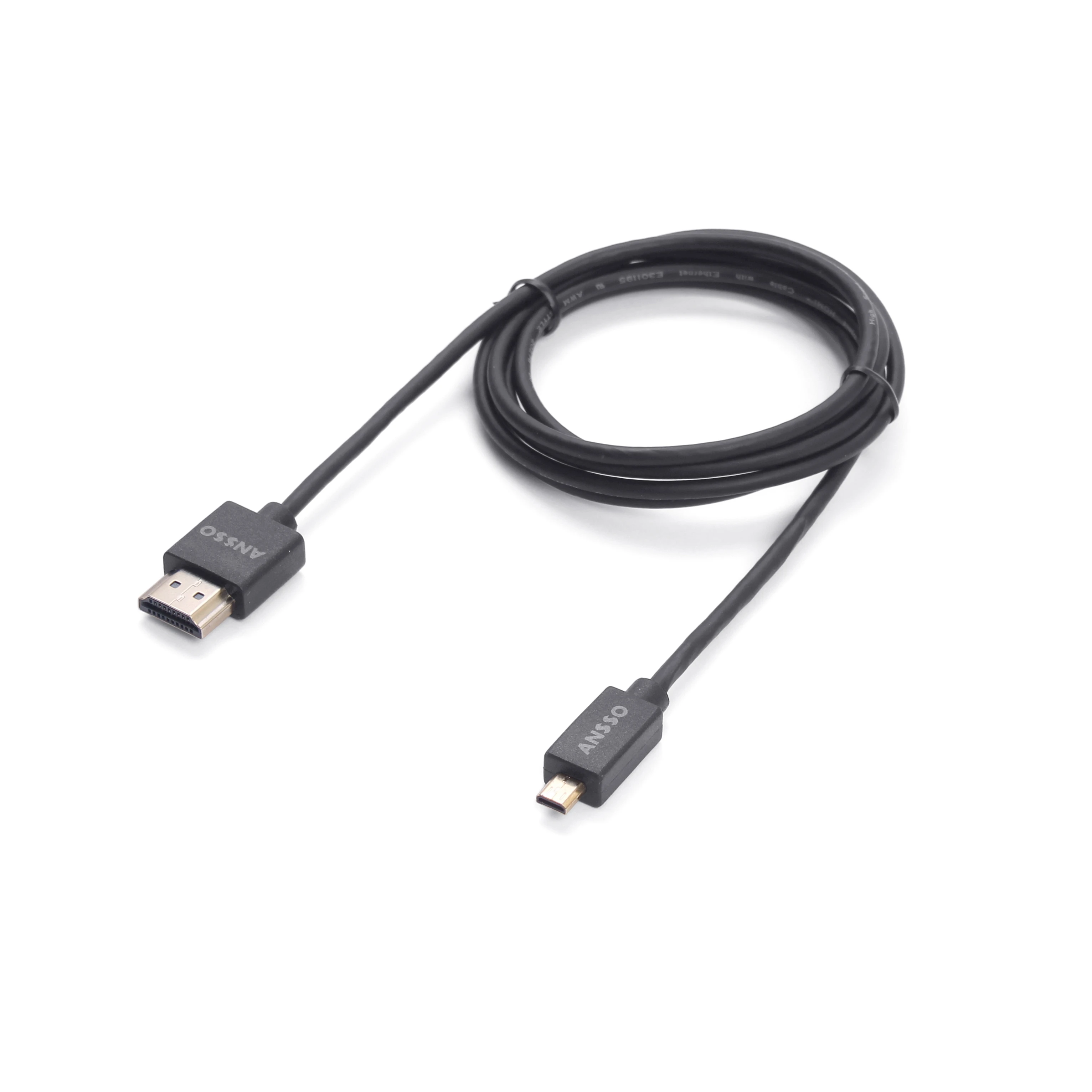 Очень гибкий кабель HDMI 4K60P Mini Micro Digital Single Lens Reflex 18 Гбит/с HDR устройство записи HDMI19 + 1