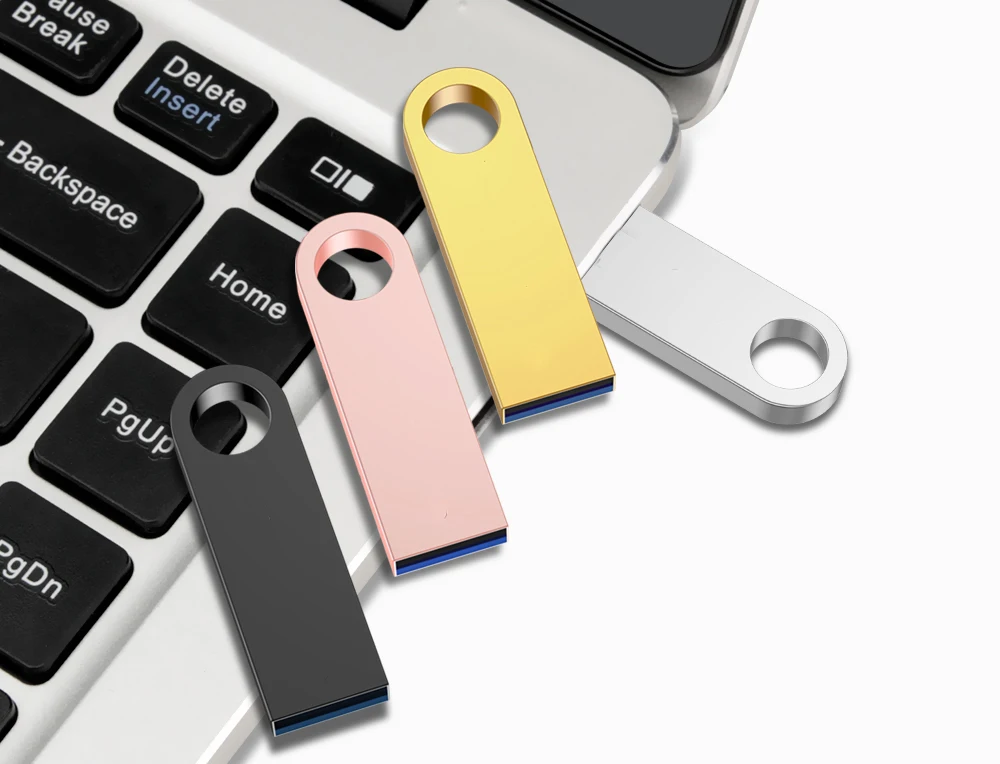 Металлический Водонепроницаемый OTG флеш накопитель 128 ГБ USB 1Гб ТБ 512 256 Cle 3 0 Тип C