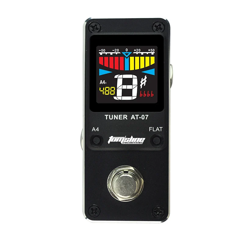 Высококачественный хроматический гитарный тюнер AROMA AT 07 аксессуары для