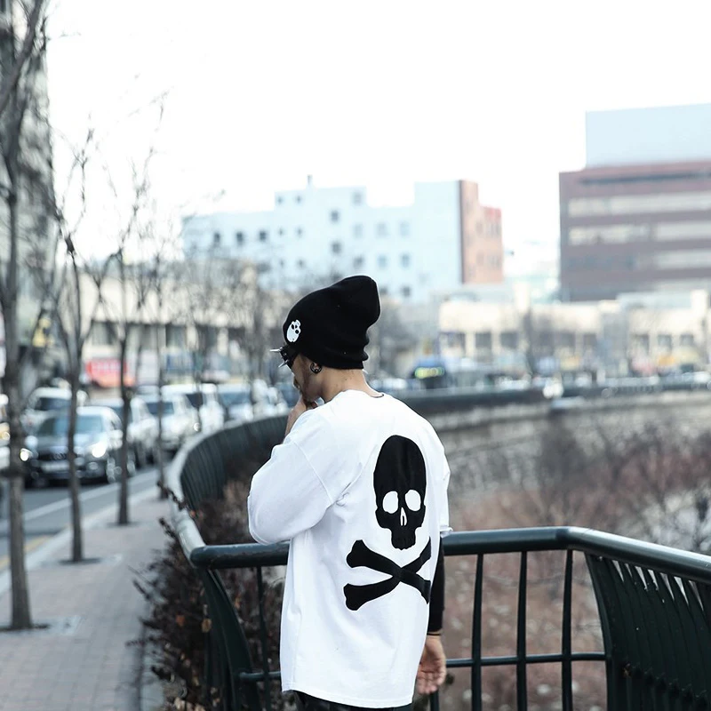 Зимняя крутая трикотажная ветрозащитная теплая шапка унисекс с мультяшным