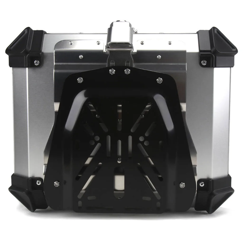 

65L 45L Motorcycle Rear Top Luggage Storage Tool Box Trunk Helmet Case Aluminum for Honda BMW Yamaha Suzuki Kawasaki Waterproof