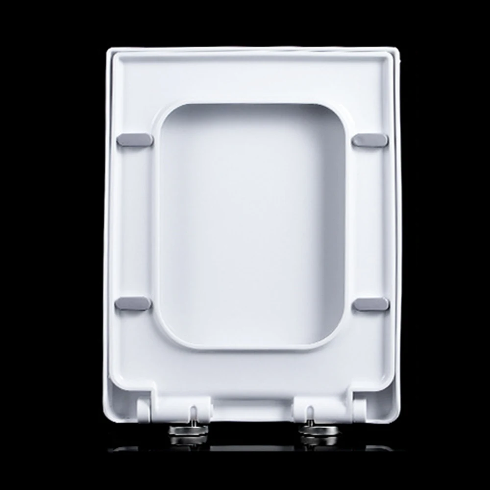 Сиденье для унитаза закрытые круглые удлиненные многофункциональные