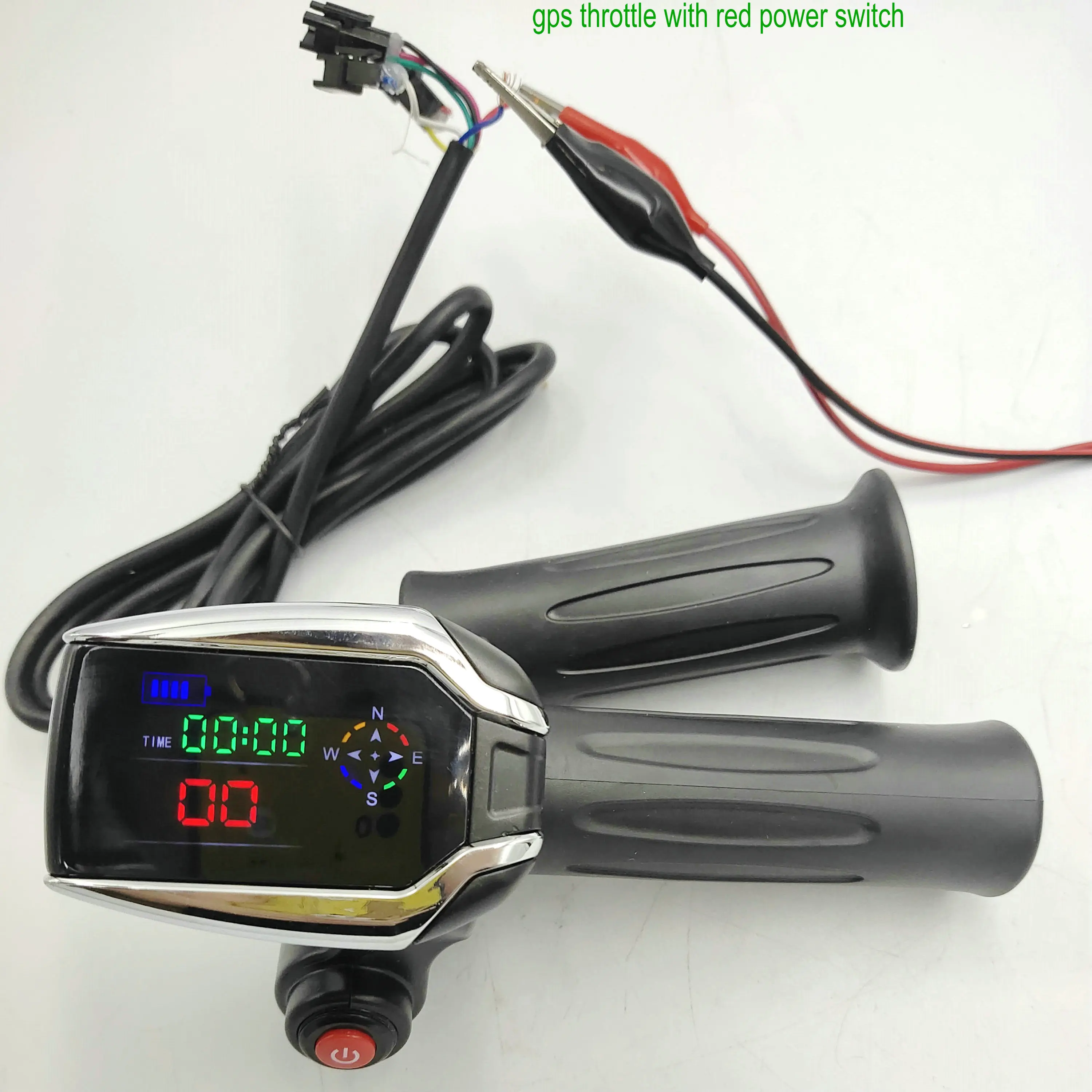Половина ГАЗа 24v36v48v60v72v + GPS светодиодный Дисплей переключатель/замок прокатки