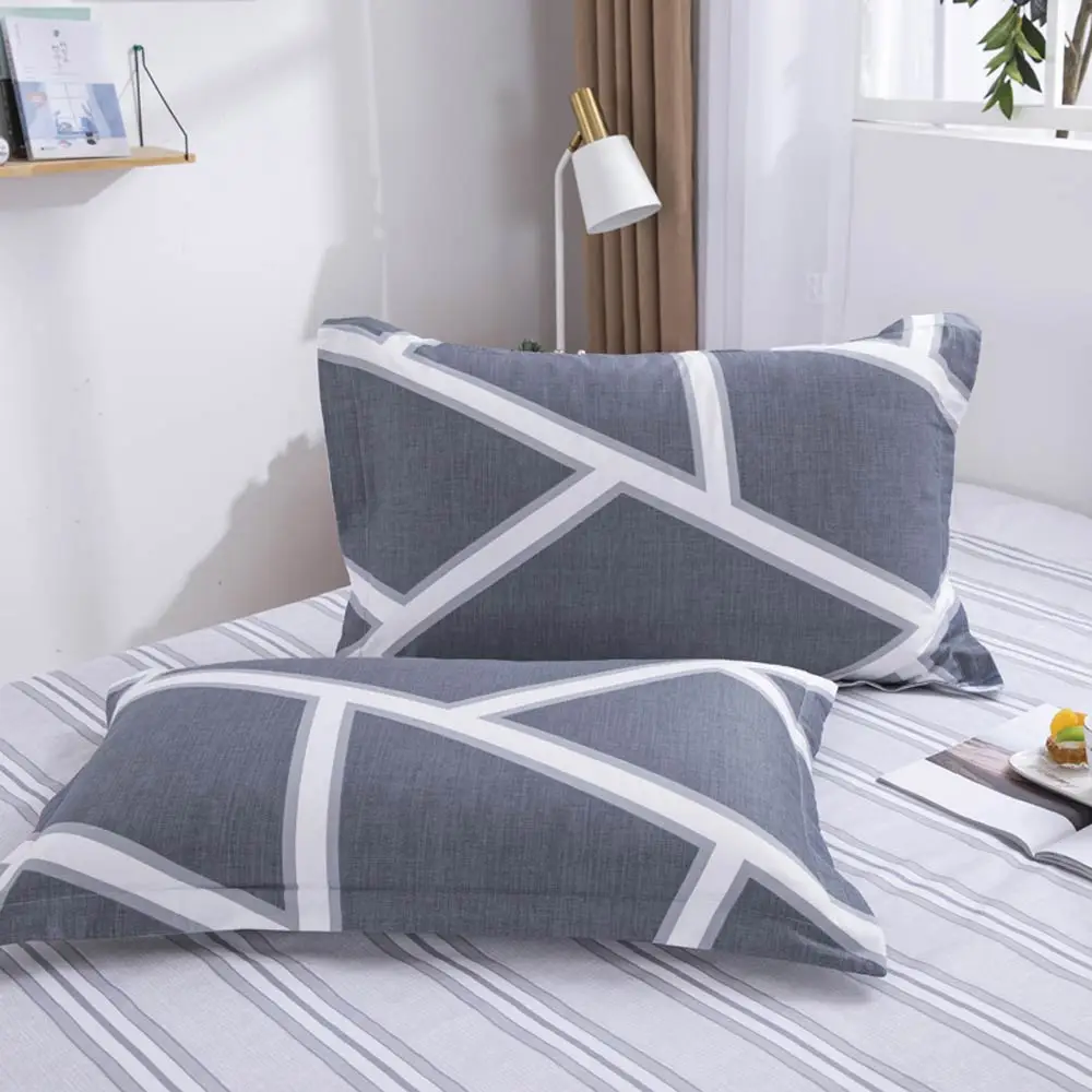 

Papa&Mima Cotton Linens Sheet Pillowcase Comforter Cover Set Print Bedding Sets Queen Double Single King Family Size