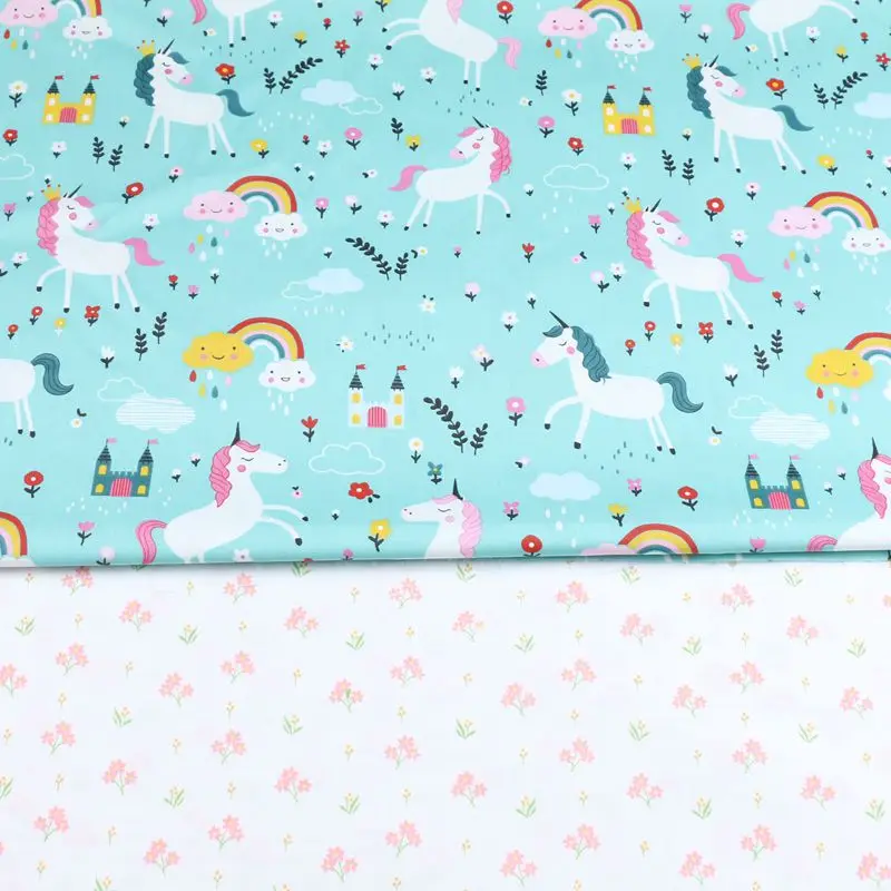Kids Cotton twill fabric Upholstery sewing cloth for DIY Sewing Quilting Fat Quarters Material For Baby&ampChild | Дом и сад