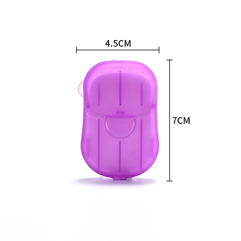 20 шт. дорожная бумага для мыла моющая ручная ванна чистые ароматизированные