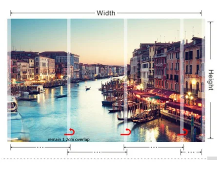 Фотобумага на заказ с изображением фильма Война залива 3D стерео настенная