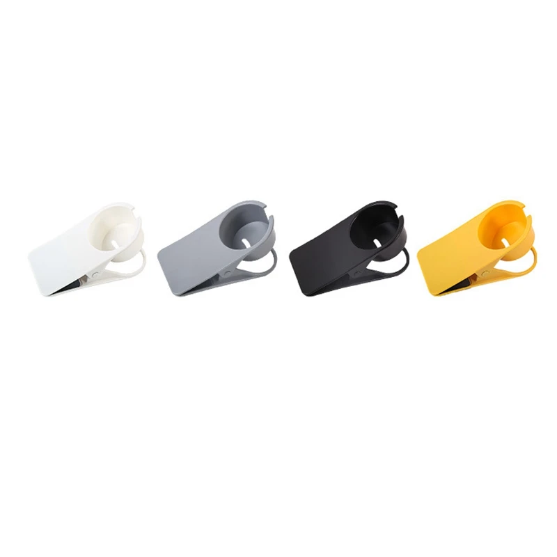 

Coffee Drink Cup Holder Table Side Water Cup Shelf Office Desktop Computer Desk Fixed Cup Holder Storage Clip